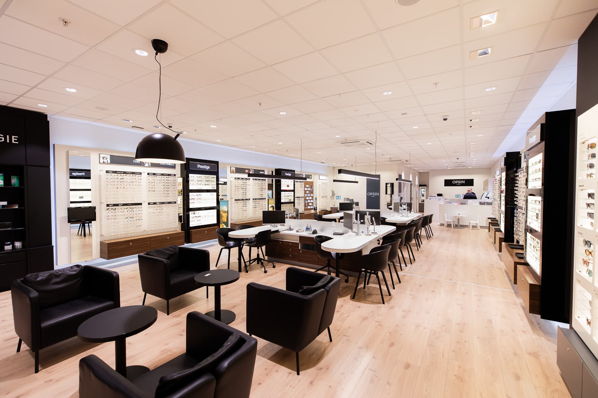 Opsins optics Woluwe inside location